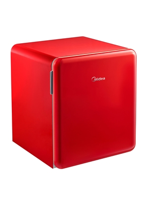 Изображение Midea Refrigerator | MDRD86SLE32 | Energy efficiency class E | Free standing | Larder | Height 50 cm | Fridge net capacity 47 L | 41 dB | Red