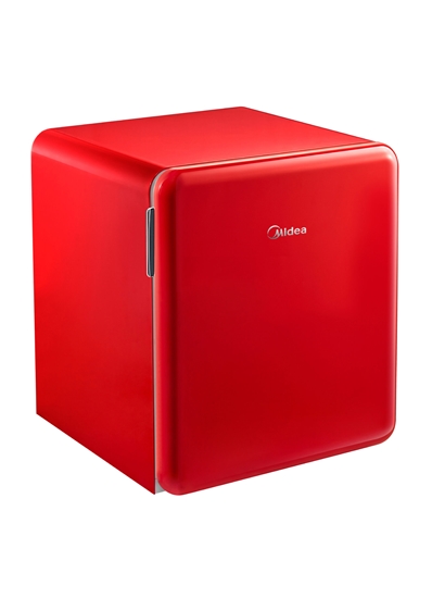 Изображение Midea Refrigerator | MDRD86SLE32 | Energy efficiency class E | Free standing | Larder | Height 50 cm | Fridge net capacity 47 L | 41 dB | Red