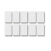 Picture of MIFARE RFID karšu komplekts 10 gab. | 13.56MHz | Proximity card | 90×60×50mm | Qoltec