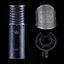 Изображение Mikrofon Aston Microphones Aston Microphones Spirit Black Bundle Mikrofon pojemnociowy + pop filtr
