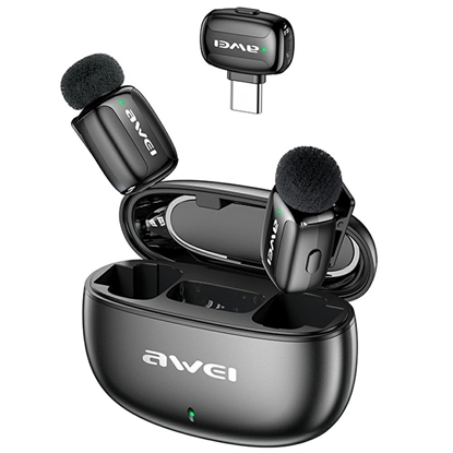 Attēls no Mikrofon krawatowy MK5 Duo Ai-Voice czarny 