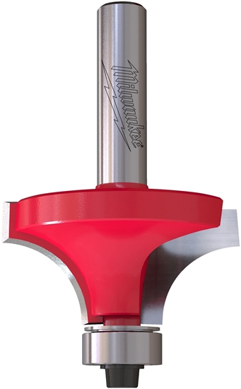 Изображение Milwaukee MILWAUKEE FREZ S8 TRZPIENIOWY DO ZAOKRGLANIA KRAWDZI / FREZ PROFILUJCY 38,1/61mm-1szt.