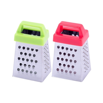 Picture of Mini 4-sided stainless steel grater, 7208, Kamille
