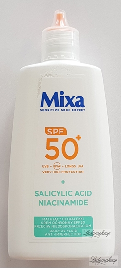 Изображение Mixa Daily UV Fluid SPF50+ 40 ml