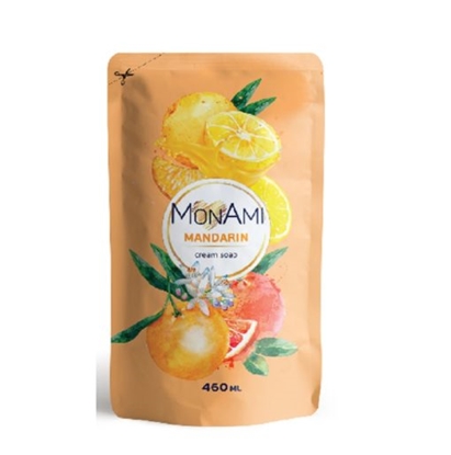 Attēls no MonAmi krēmziepes rezerve MANDARIN 460ml ( Izcelsmes valsts Ukraina )