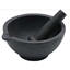 Picture of Mortar and pestle, stone, set of 2 elements, ø13x6,5cm Kinghoff.