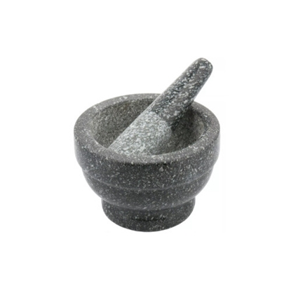 Picture of Mortar, stone set of 2 elements, ø12x8cm Kinghoff, KH 3359