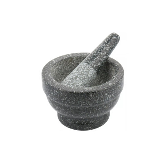 Изображение Mortar, stone set of 2 elements, ø12x8cm Kinghoff, KH 3359