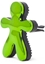 Attēls no Mr&Mrs Fragrance Jeff Chrome Car Air Freshener Lemon & Orange