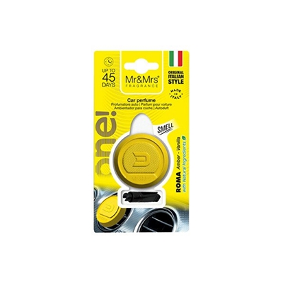 Изображение Mr&Mrs Fragrance One! Car Perfume Roma Amber-Vanilla
