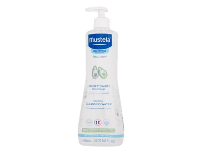 Attēls no Mustela Bébé Cleansing Water 750ml / No-Rinse