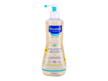 Attēls no Mustela Bébé Stelatopia Shower Oil 500ml