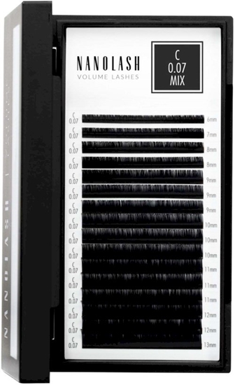 Picture of Nanolash Volume Lashes 0.07 C 6-13 mm