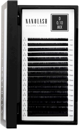 Picture of Nanolash Volume Lashes 0.10 D 6-13 mm