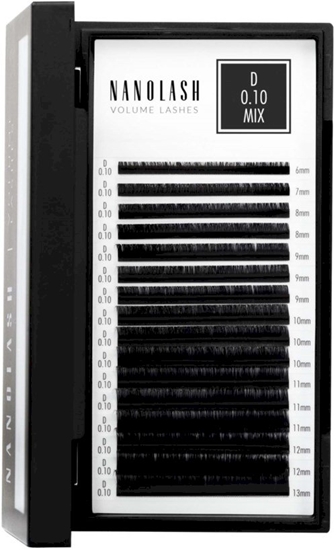 Picture of Nanolash Volume Lashes 0.10 D 6-13 mm