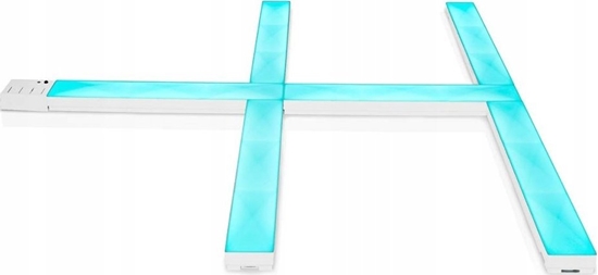 Picture of Nedis Nedis WIFILW06RGB inteligentne owietlenie Inteligentny panel Wi-Fi Biay 8 W