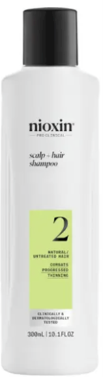 Изображение Nioxin System 2 Scalp + Hair Shampoo Shampoo 300 m
