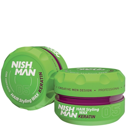 Изображение Nishman Hair Styling Wax Keratin 150 ml