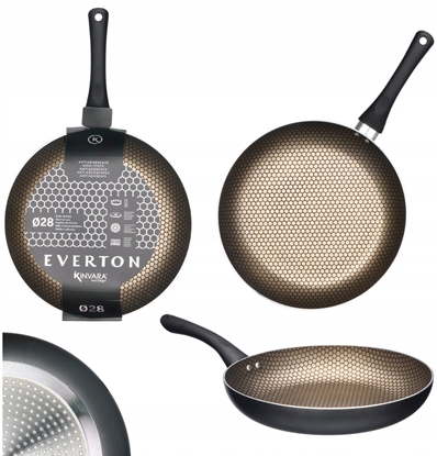 Attēls no Non-stick induction frying pan, honeycomb panel, 28 cm, 9×46×28 cm, 82288, Kinvara