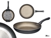 Picture of Non-stick induction frying pan, honeycomb panel, 28 cm, 9×46×28 cm, 82288, Kinvara