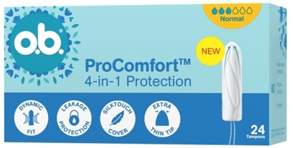 Picture of O.B O.B. ProComfort Tampony Normal 24 szt.
