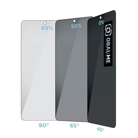 Picture of OBAL:ME Privacy 5D Glass Screen Protector for Samsung Galaxy S26+ / black