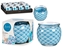 Picture of Ocean glass candle in glass container, 6.3×7.5×7.5 cm, 34562, Acorde