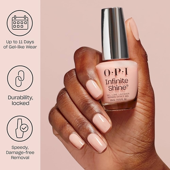 Picture of OPI Infinite Shine Gel-Like Lacquer Megawatt Hot 15 ml