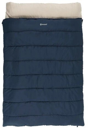Attēls no Outwell piwór podwójny Outwell Contour Lux Double (190 cm) - deep blue