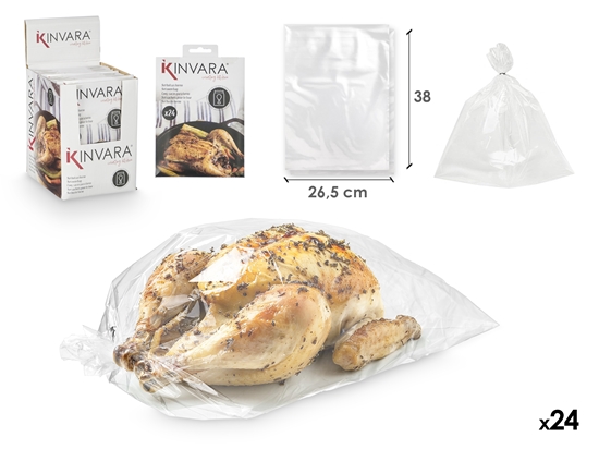 Picture of Oven bag, 24 pieces, 0.12×22.5×15 cm, 10649, Kinvara