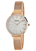 Picture of Pacific X6094-6 Women’s Watch Rose Gold Mesh Bracelet Grey Dial