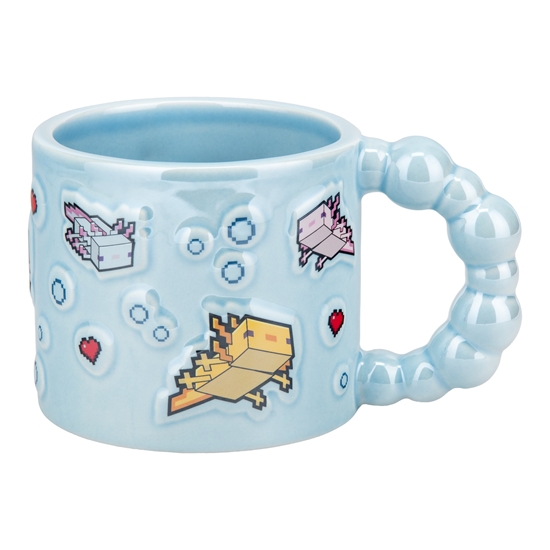 Picture of Paladone Minecraft Axolotl Bubble Shaped Mug