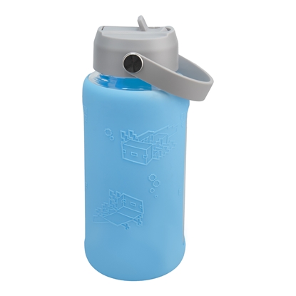 Picture of Paladone Minecraft Glass Water Bottle