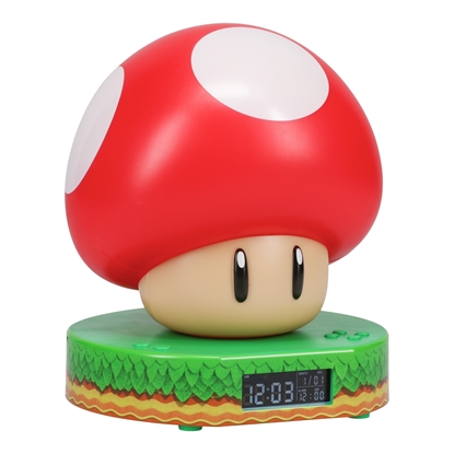 Attēls no Paladone Super Mushroom Digital Alarm Clock