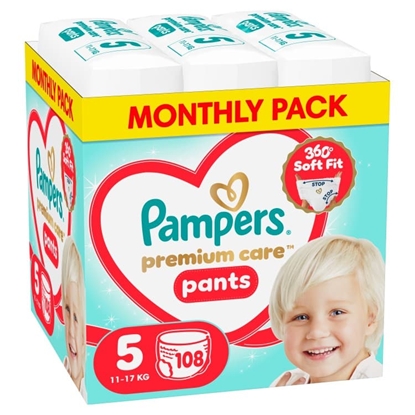 Attēls no Pampers Pants autiņbiksītes, 5. izmērs, 11-17kg, 108gab