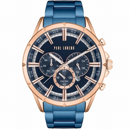 Picture of Paul Lorens Men's Watch PL13605B-6F3 / black