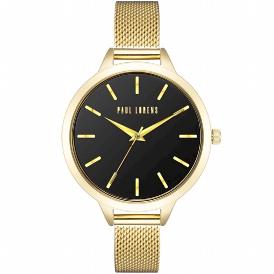 Picture of Paul Lorens Women's Watch PL10296B-1D1 / gold