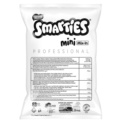 Изображение Pārslas, piena šokolāde kraukšķīgā cukura apvalkā SMARTIES, 500g