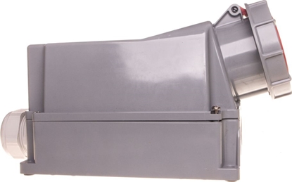 Изображение PCE Gniazdo stae 125A 4P 400V czerwone IP67 144-6p
