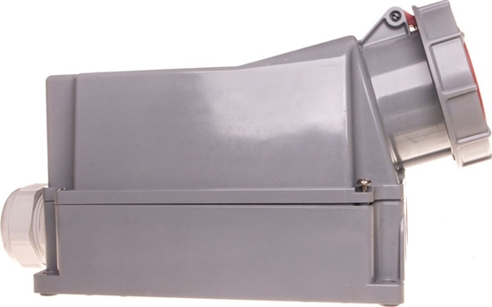 Picture of PCE Gniazdo stae 125A 4P 400V czerwone IP67 144-6p