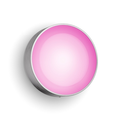 Изображение Philips Hue WCA Daylo Outdoor Wall Lantern, Inox | 15 W | 2000-6500 Hue White Colour Ambiance