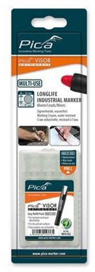 Picture of Pica VISOR permanent replacement refills white / SB