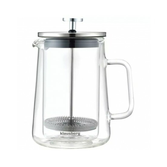 Изображение Piston coffee/tea brewer, glass, 0.60L Klausberg KB 7685