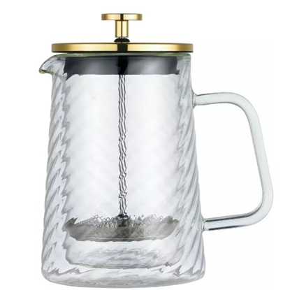Изображение Piston coffee/tea maker, glass, 0.35 L, Klausberg, KB 7765