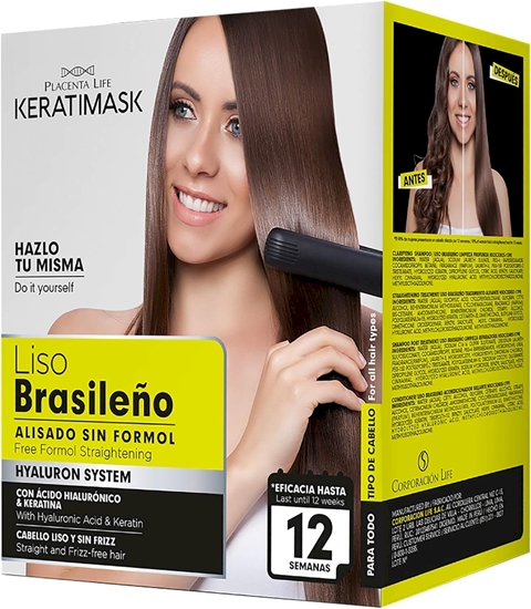 Picture of Placenta Life Keratimask Brazilian Straightening Kit 240 ml