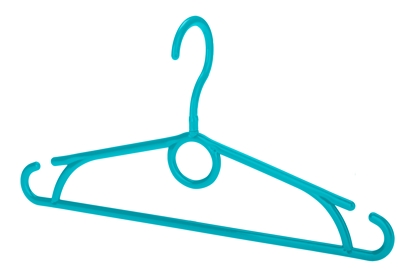 Изображение Plastic Hanger with Rotary Hook, 5 pcs/set, 23201 1, 32 x 3 x 16.5, GALICJA