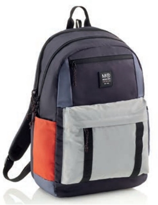 Picture of Plecak turystyczny MIQUELRIUS Miquelrius Rucksack Triple Amsterdam Recyklingowy 28l 3 przegrody niebieski