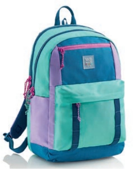 Picture of Plecak turystyczny MIQUELRIUS Miquelrius Rucksack Triple Amsterdam Recyklingowy 28l 3 przegródkach fioletowy