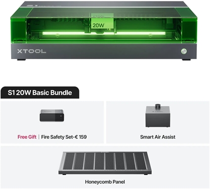 Picture of Ploter xTool wycinarka i grawerka laserowa - 20W - zestaw podstawowy