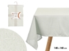 Изображение Polyester tablecloth 140×140 cm, pale green, 2×35×24 cm, 95079, Kinvara
